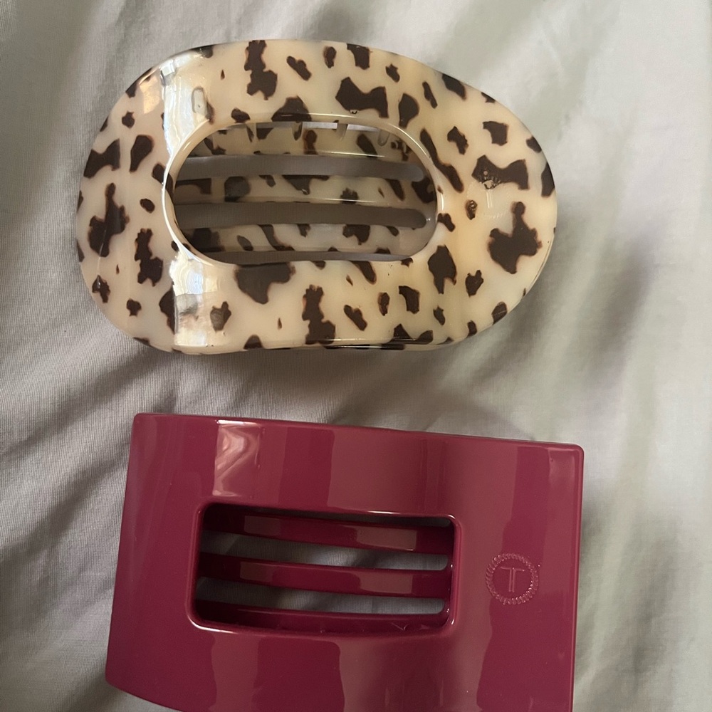 Teleties flat clips